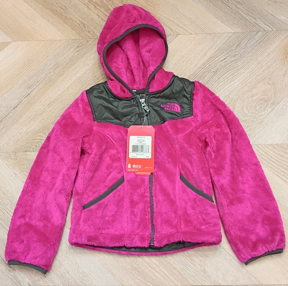 🌟 NWT The North Face G Oso Hoodie Luminous Pink XXS/5 🌟